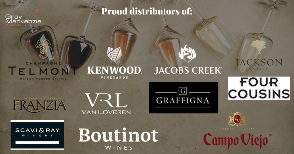 Gray Mackenzie & Partners wine shop brands distributor