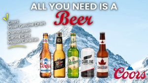Molson Coors beer in Abu Dhabi