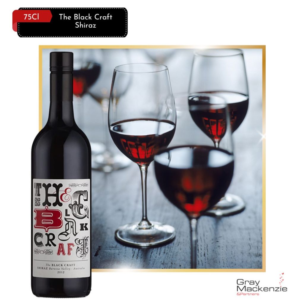 Red wine shiraz for sale in Gray Mackenzie & Partners (GMP) stores.
